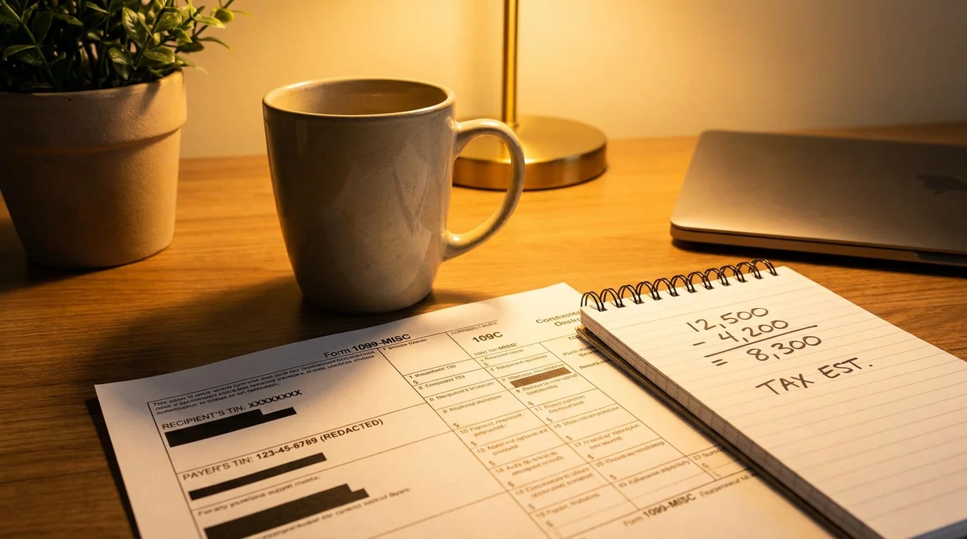 Personal redemption log on paper tracking operator name date and cash amount received for tax documentation